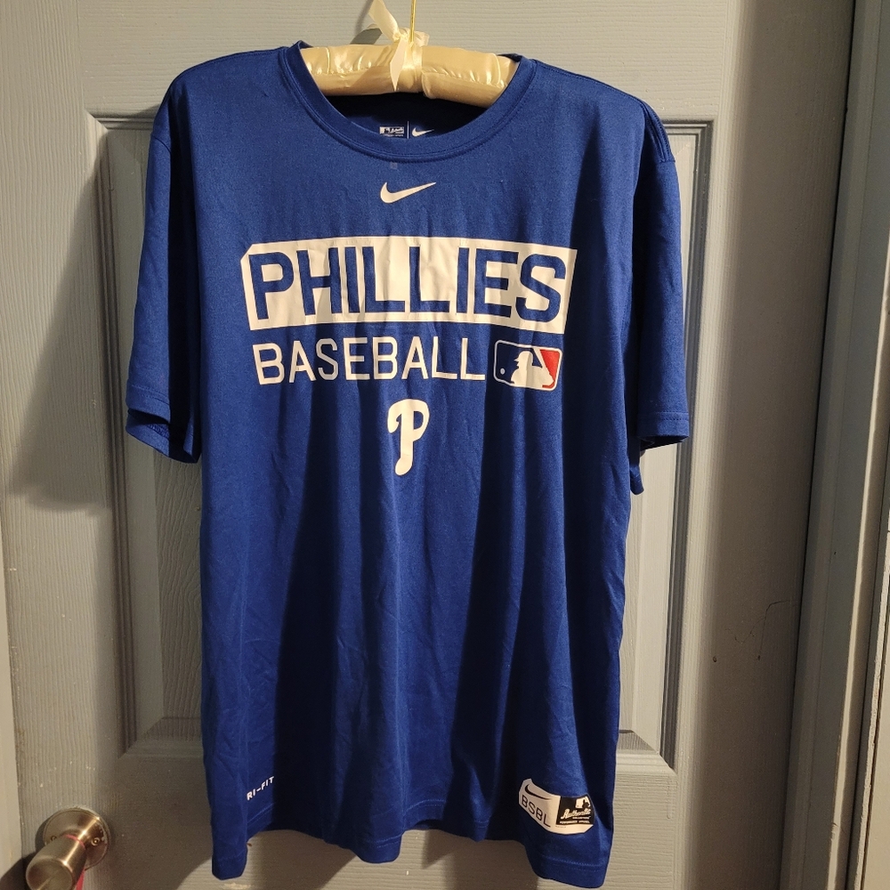 The Nike Tee Phillies Baseball Shirt